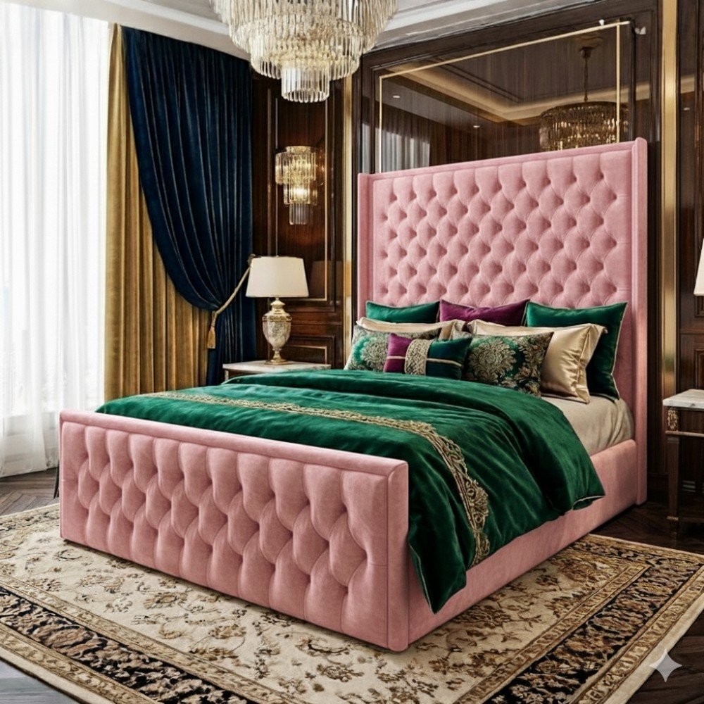 Plush Velvet Baby Pink