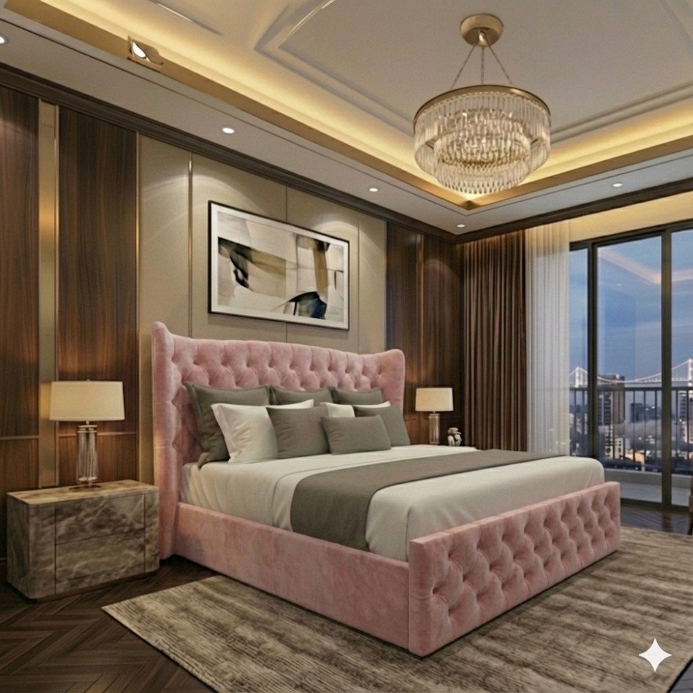 Plush Velvet Baby Pink