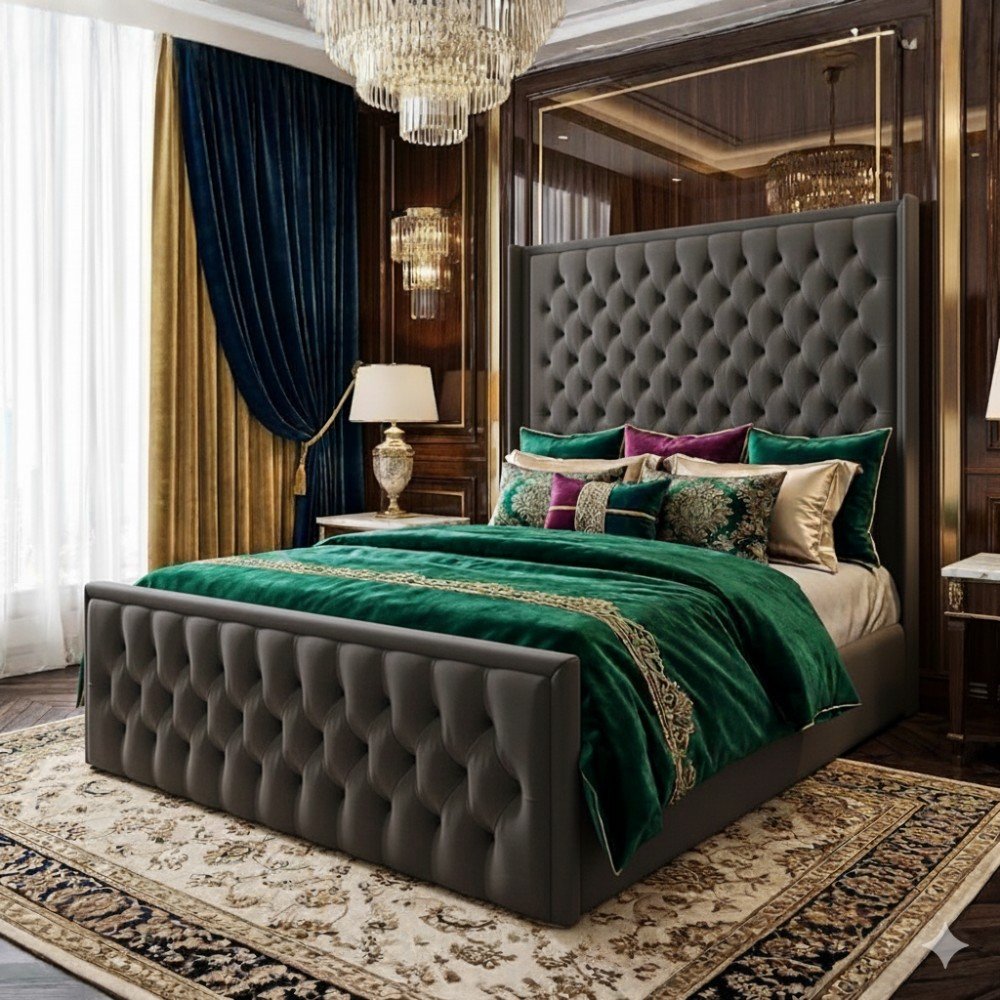 Plush Velvet Charcoal