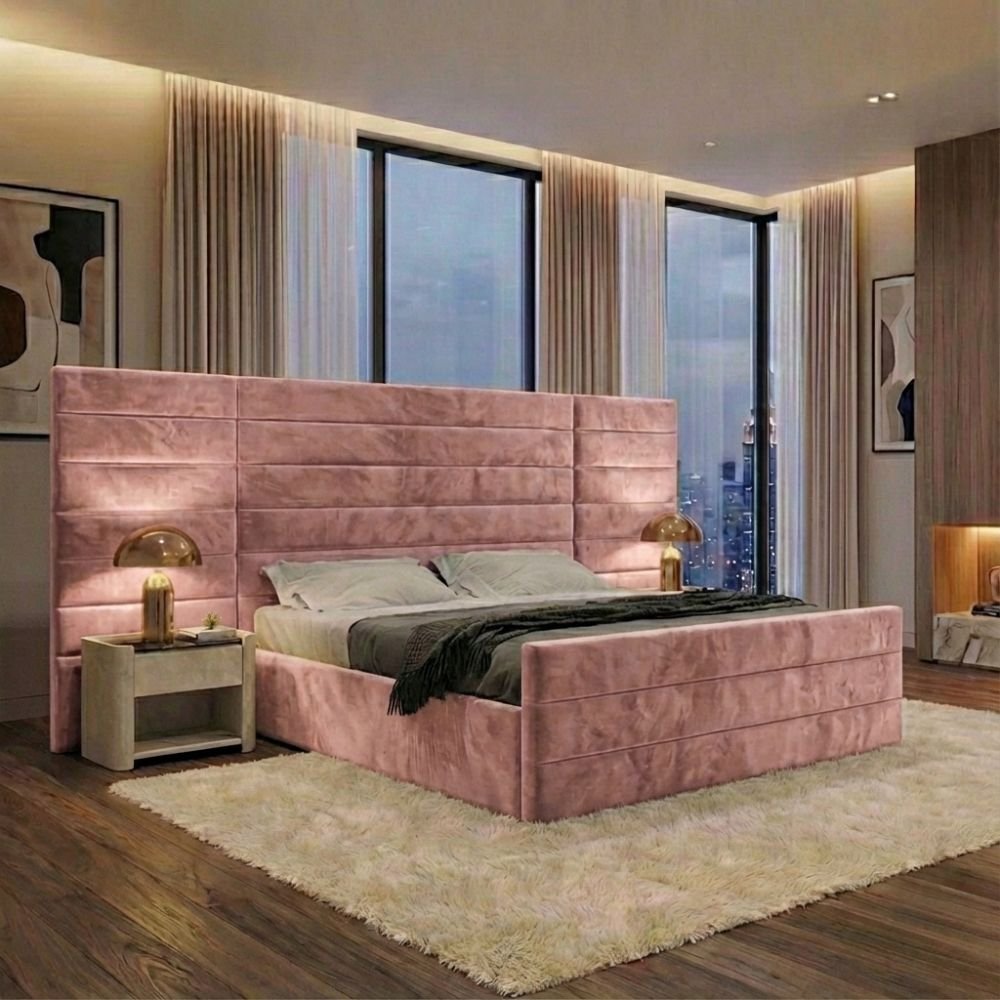 Plush Velvet Baby Pink