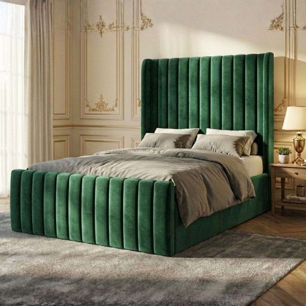 Plush Velvet Emerald Green