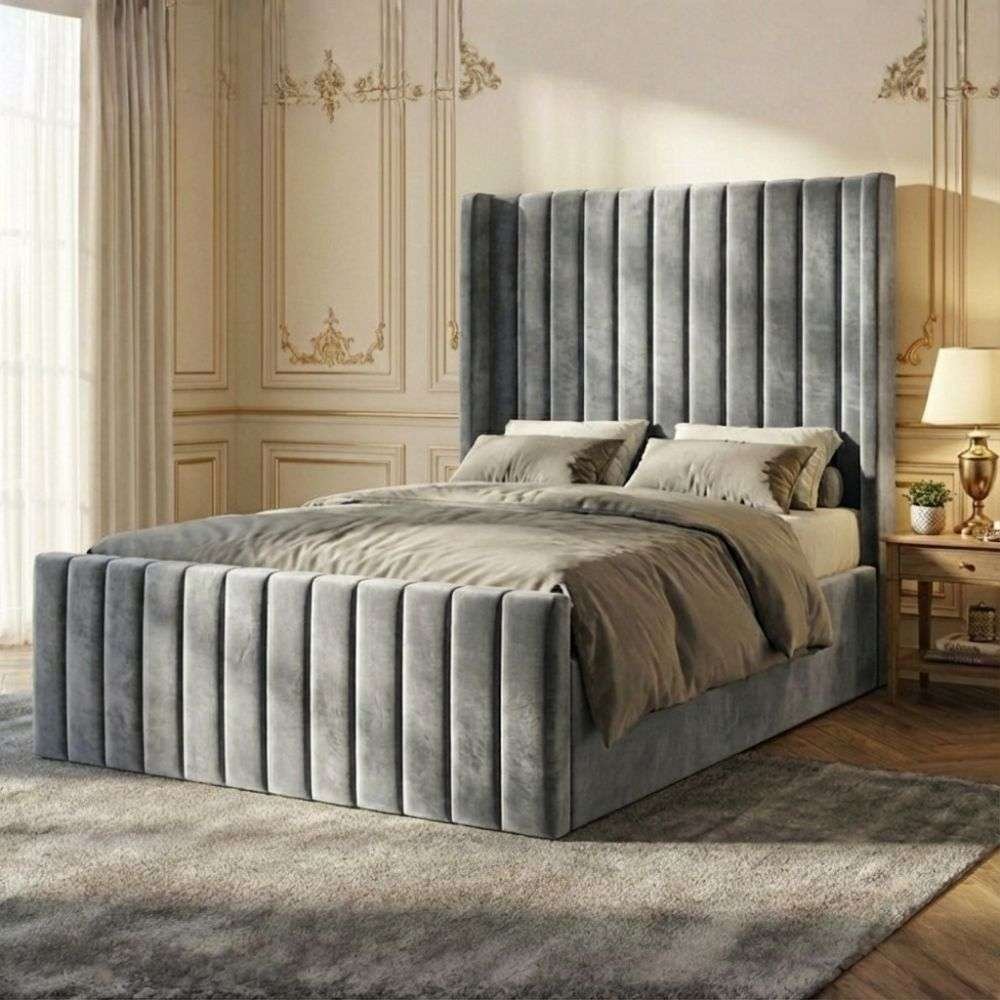 Plush Velvet Dark Grey