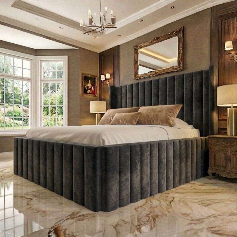 Plush Velvet Charcoal