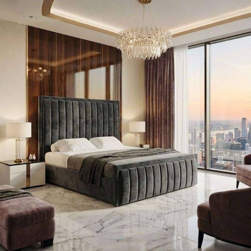 Plush Velvet Charcoal