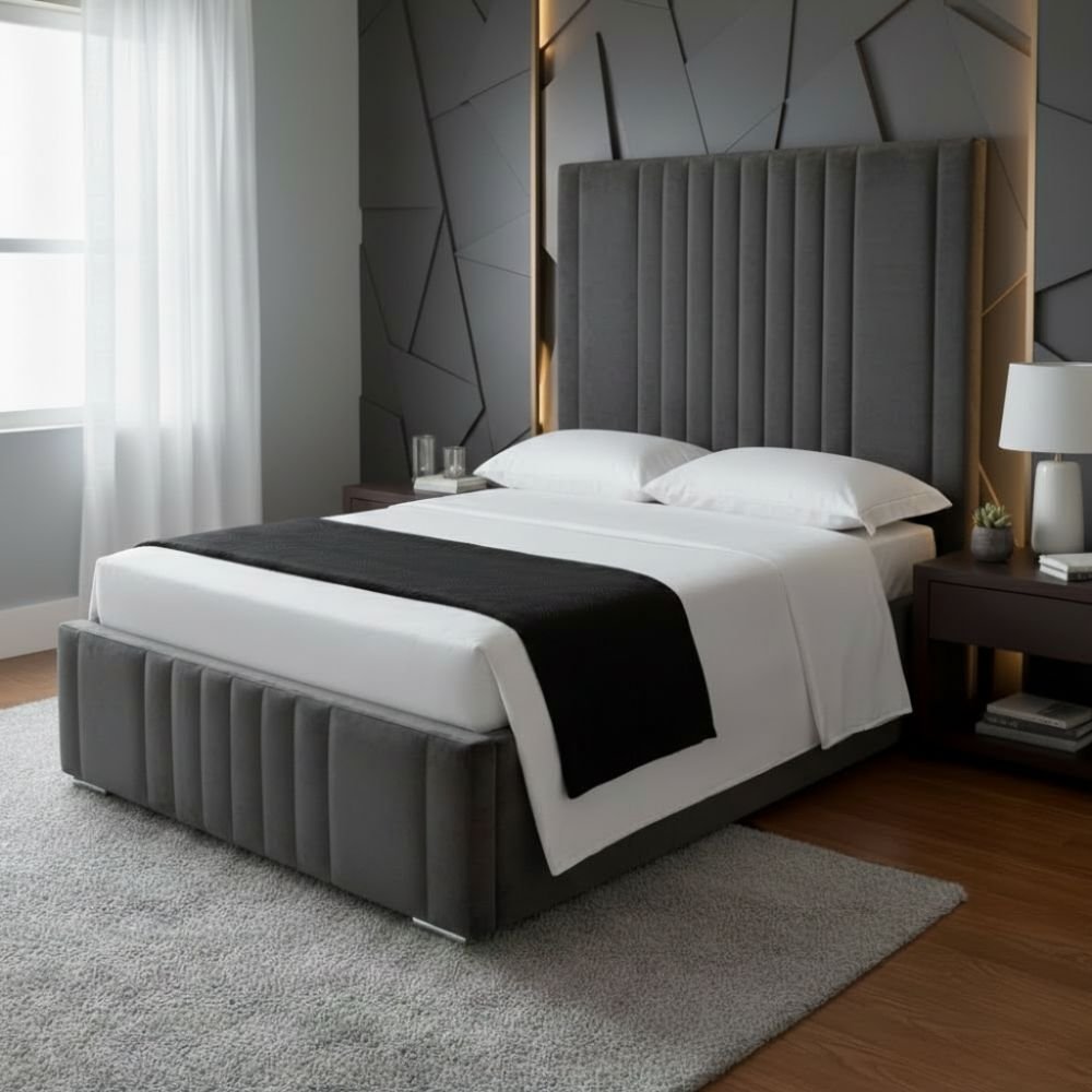 Plush Velvet Charcoal