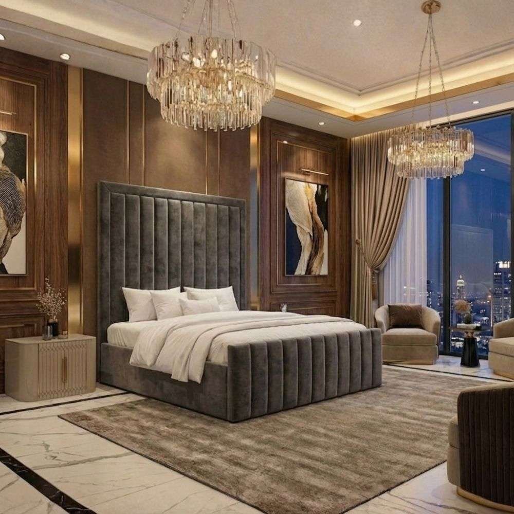 Plush Velvet Charcoal