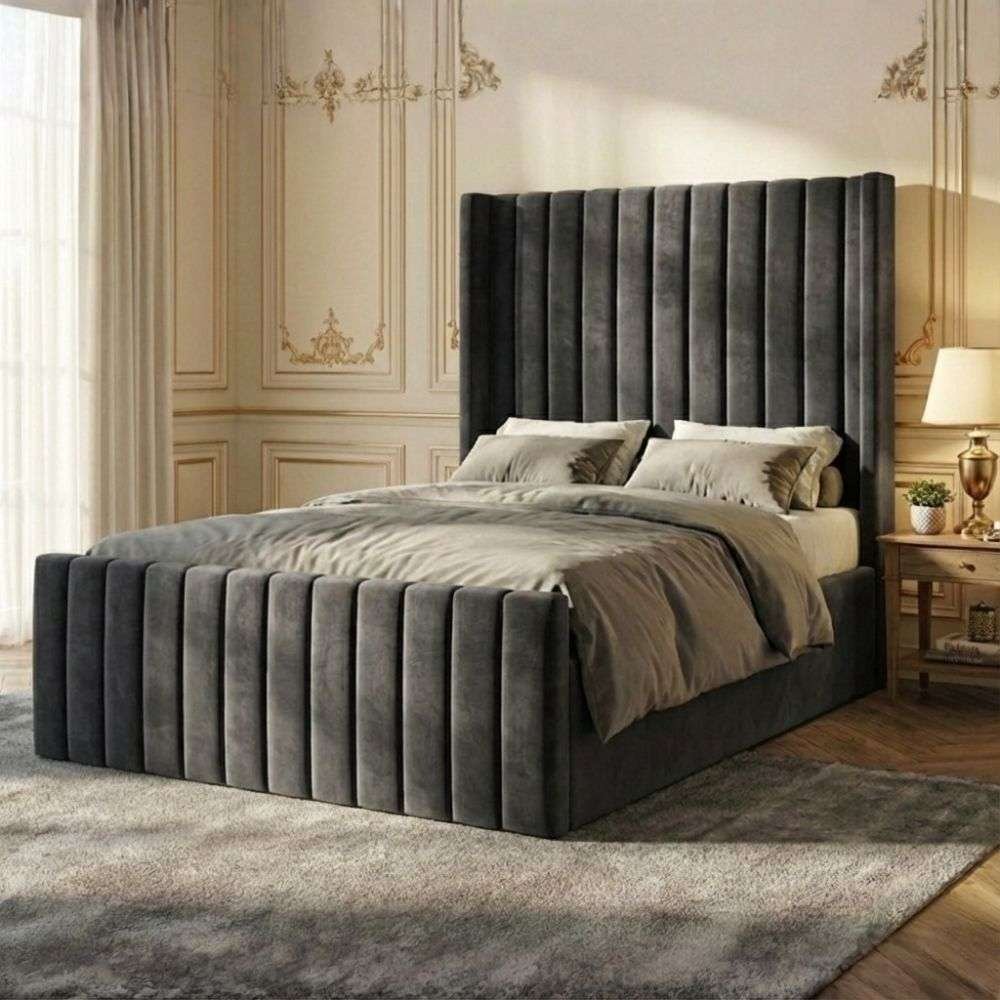 Plush Velvet Charcoal