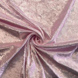 Baby Pink Crush velvet