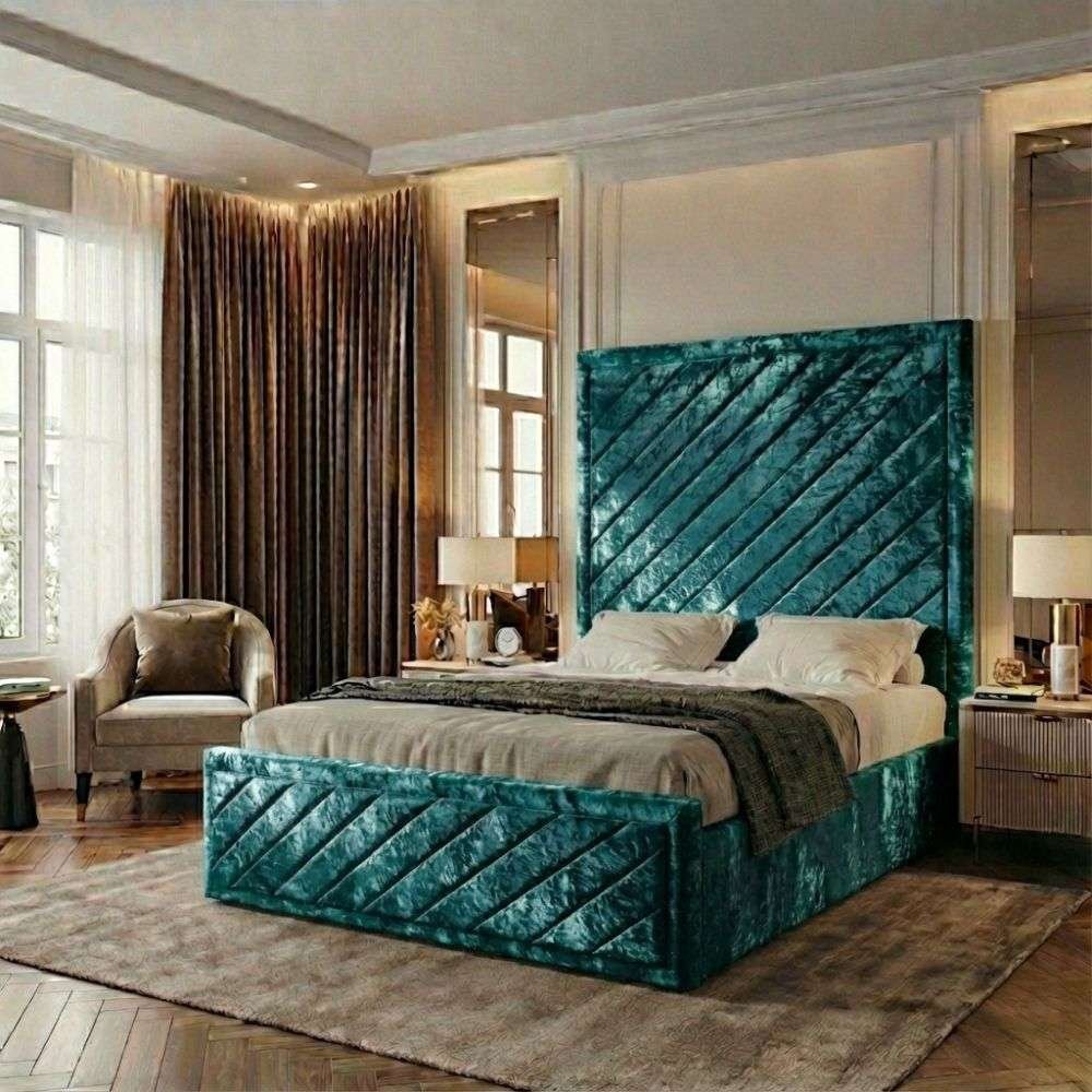 Teal Crush Velvet