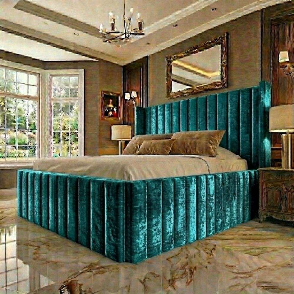 Teal Crush Velvet