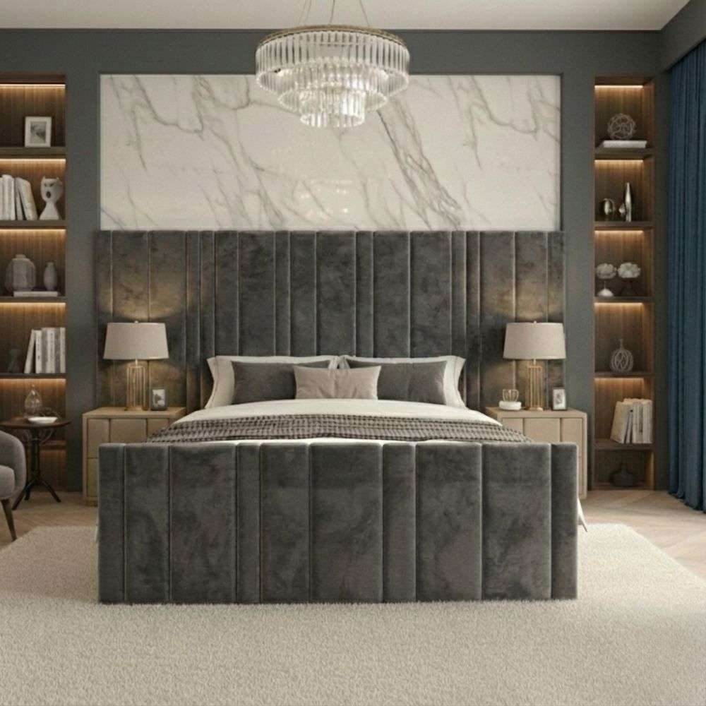 Plush Velvet Charcoal