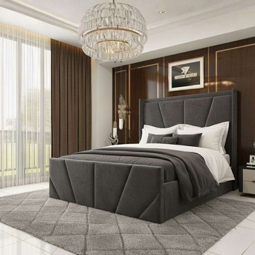 Plush Velvet Charcoal