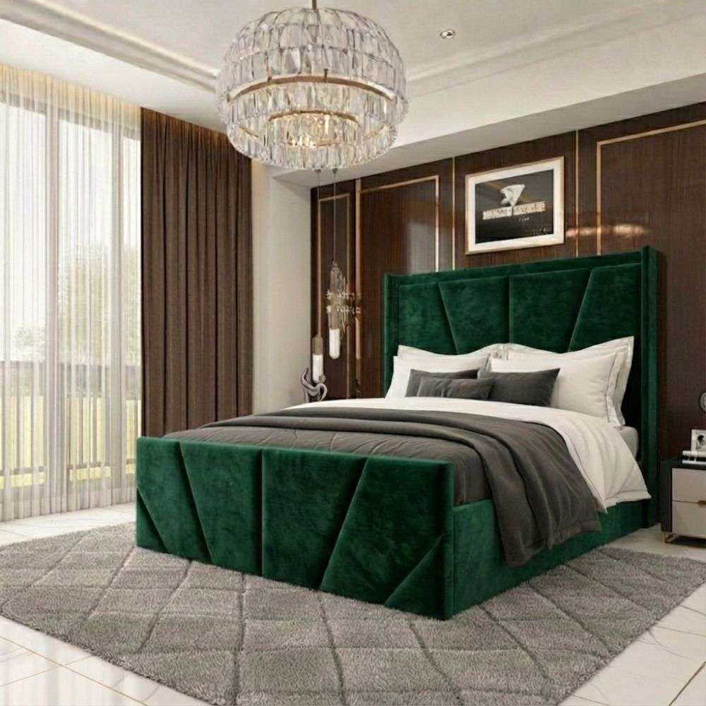 Plush Velvet Emerald Green