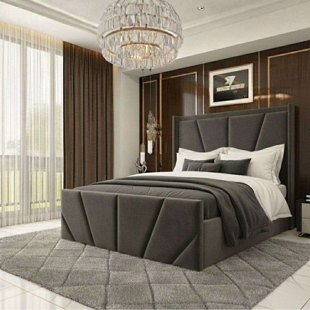 Plush Velvet Dark Grey