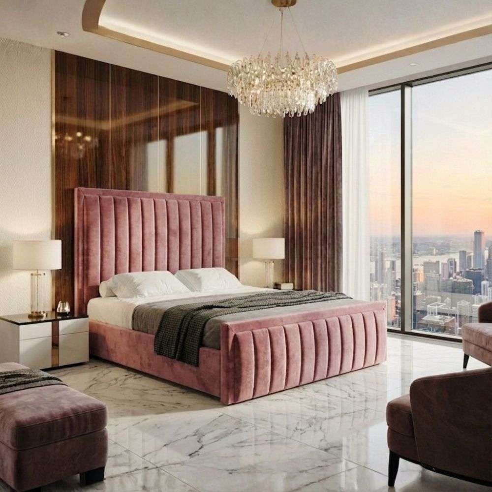 Plush Velvet Baby Pink