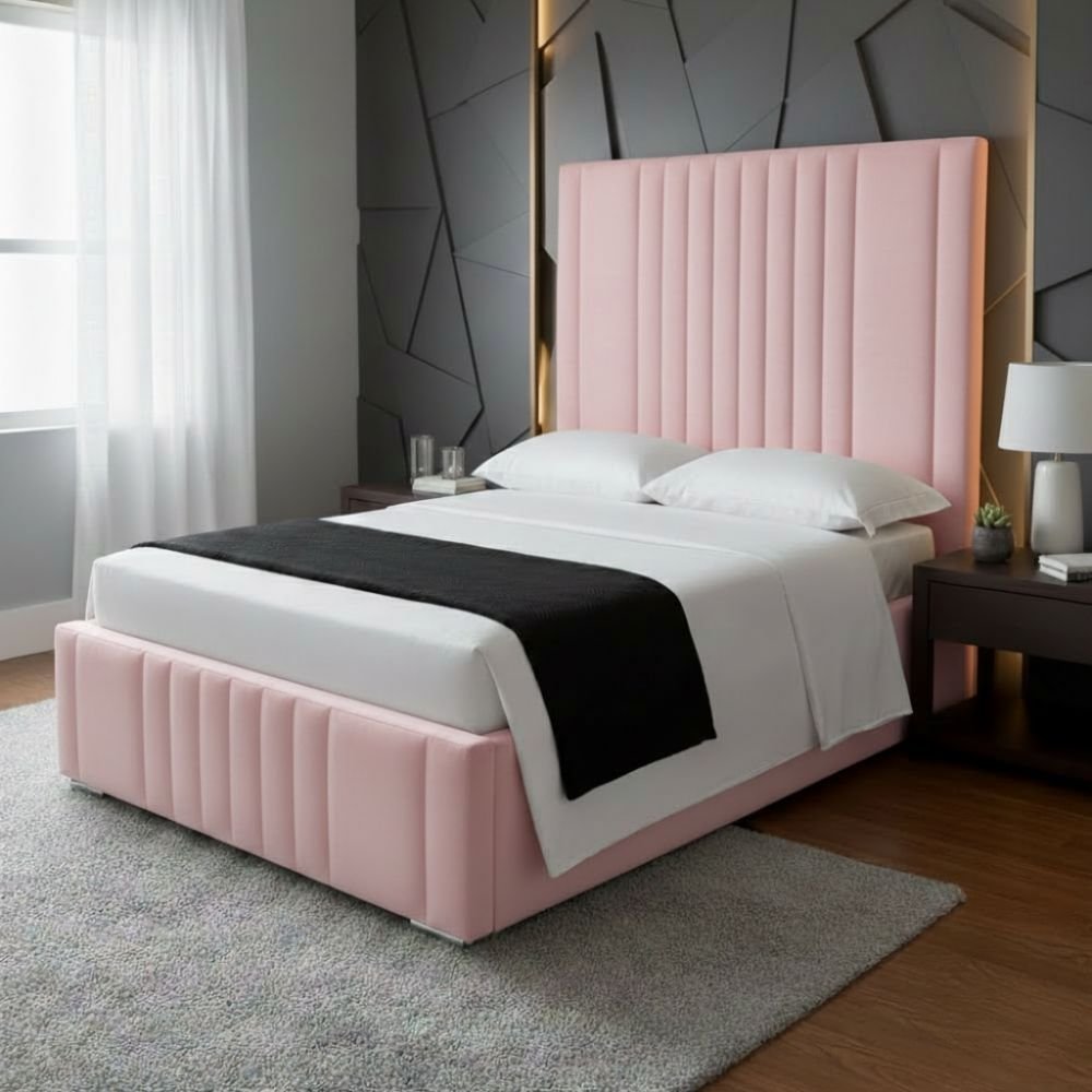 Plush Velvet Baby Pink