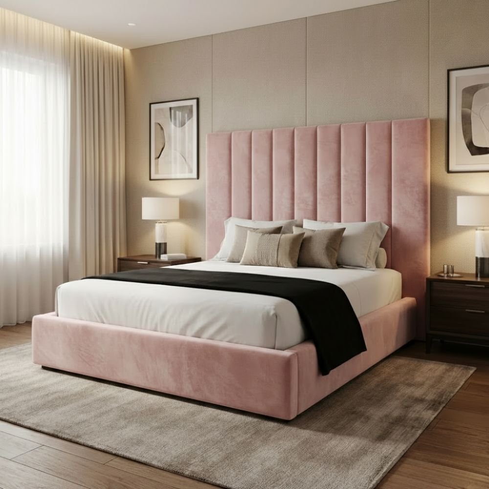 Plush Velvet Baby Pink