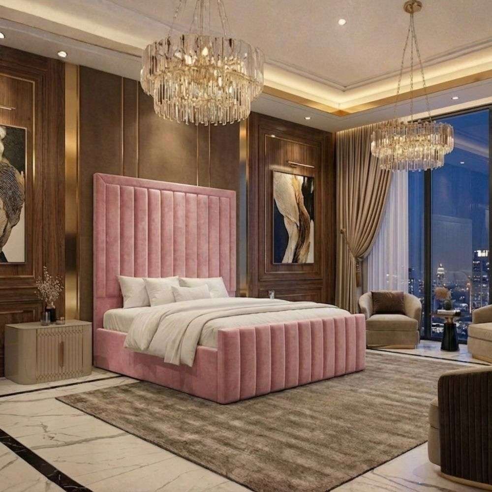 Plush Velvet Baby Pink