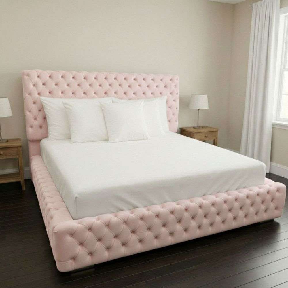 Plush Velvet Baby Pink