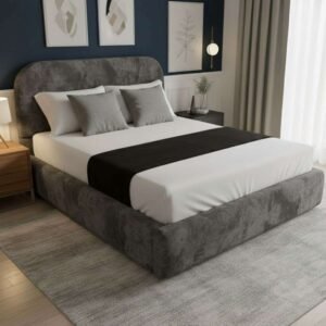 Plush Velvet Dark Grey