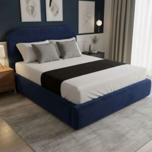 Plush Velvet Navy Blue