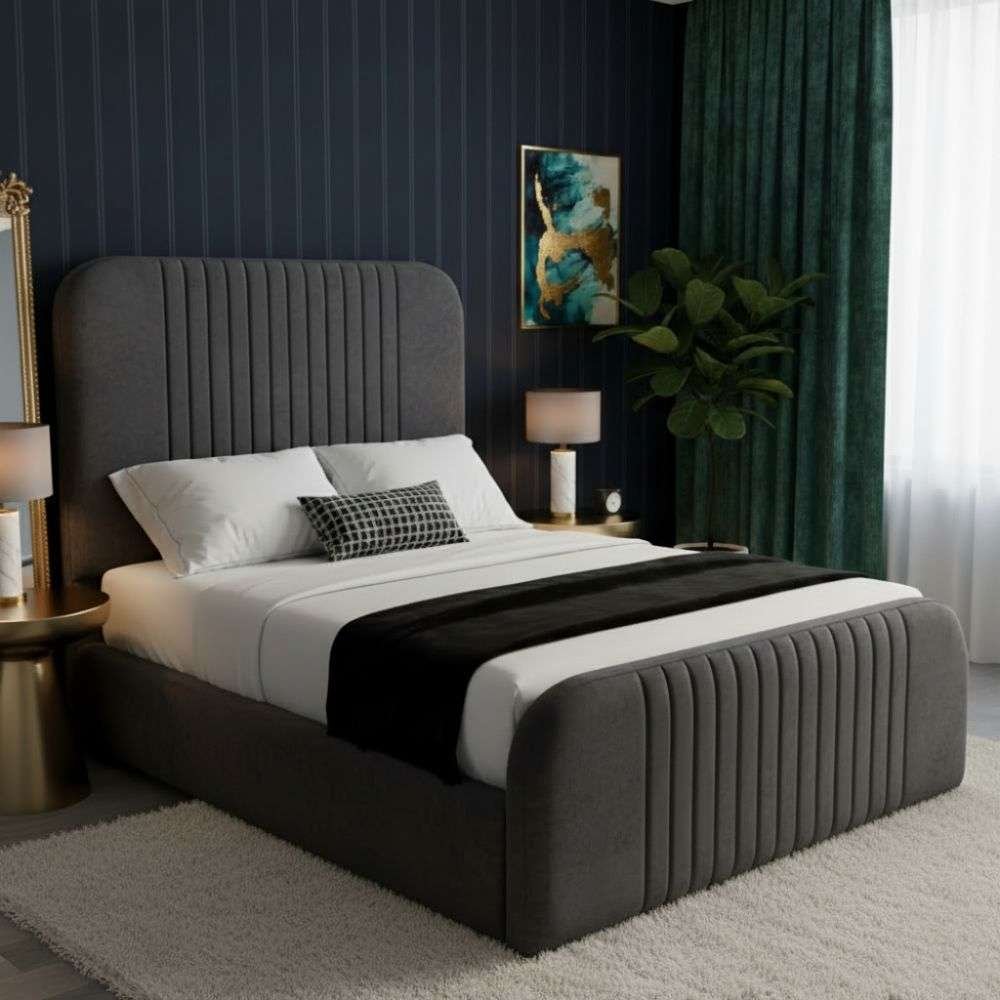 Plush Velvet Charcoal