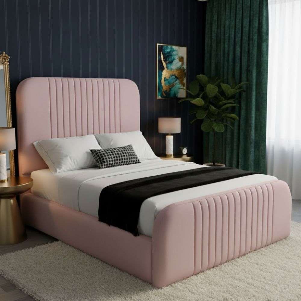 Plush Velvet Baby Pink