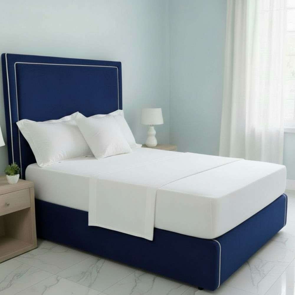 Plush Velvet Navy Blue