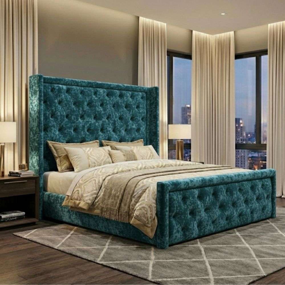 Teal Crush Velvet