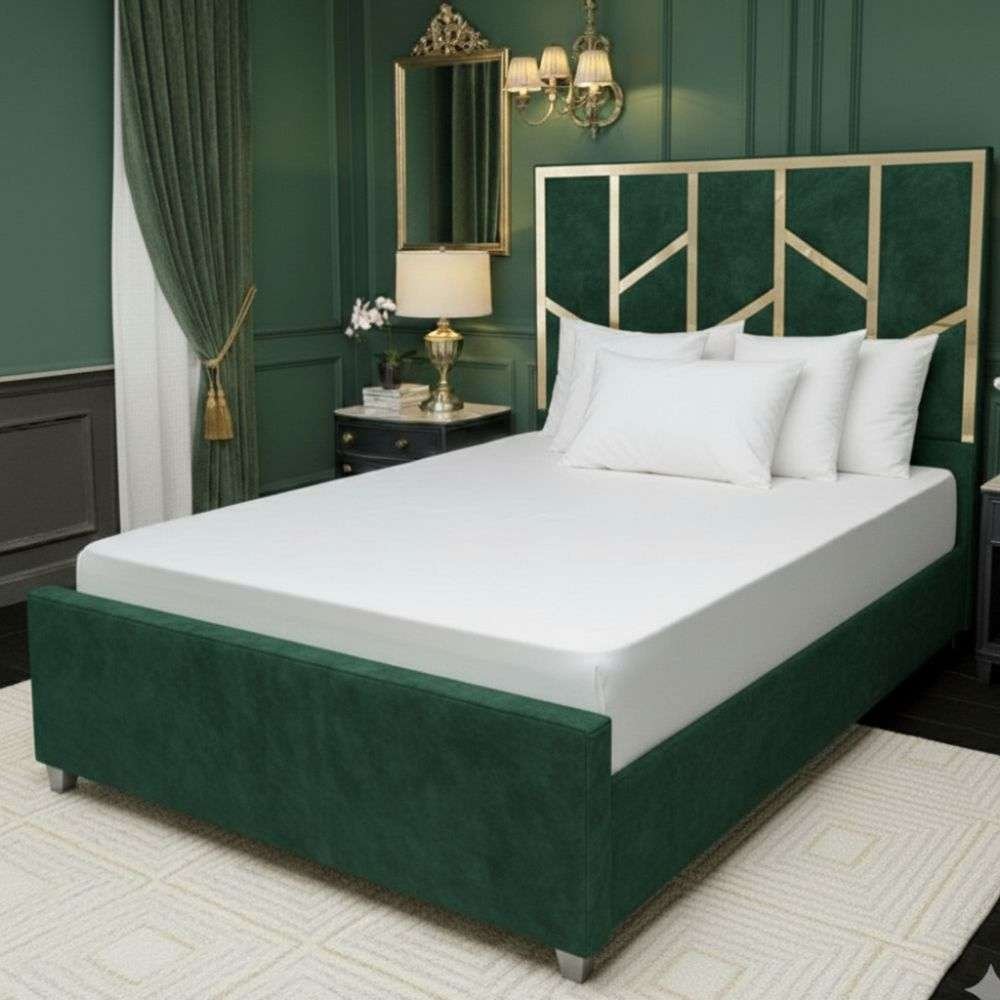 Plush Velvet Emerald Green