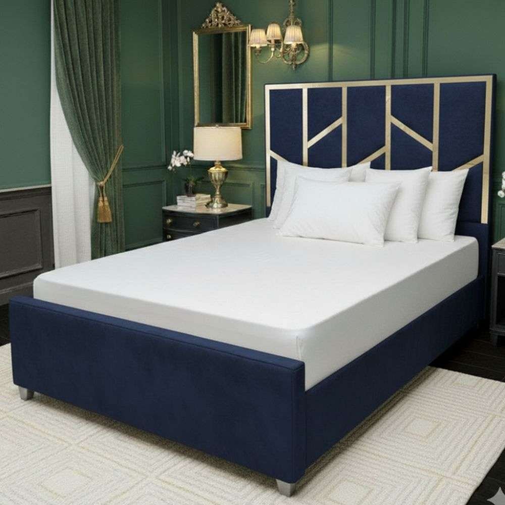 Plush Velvet Navy Blue