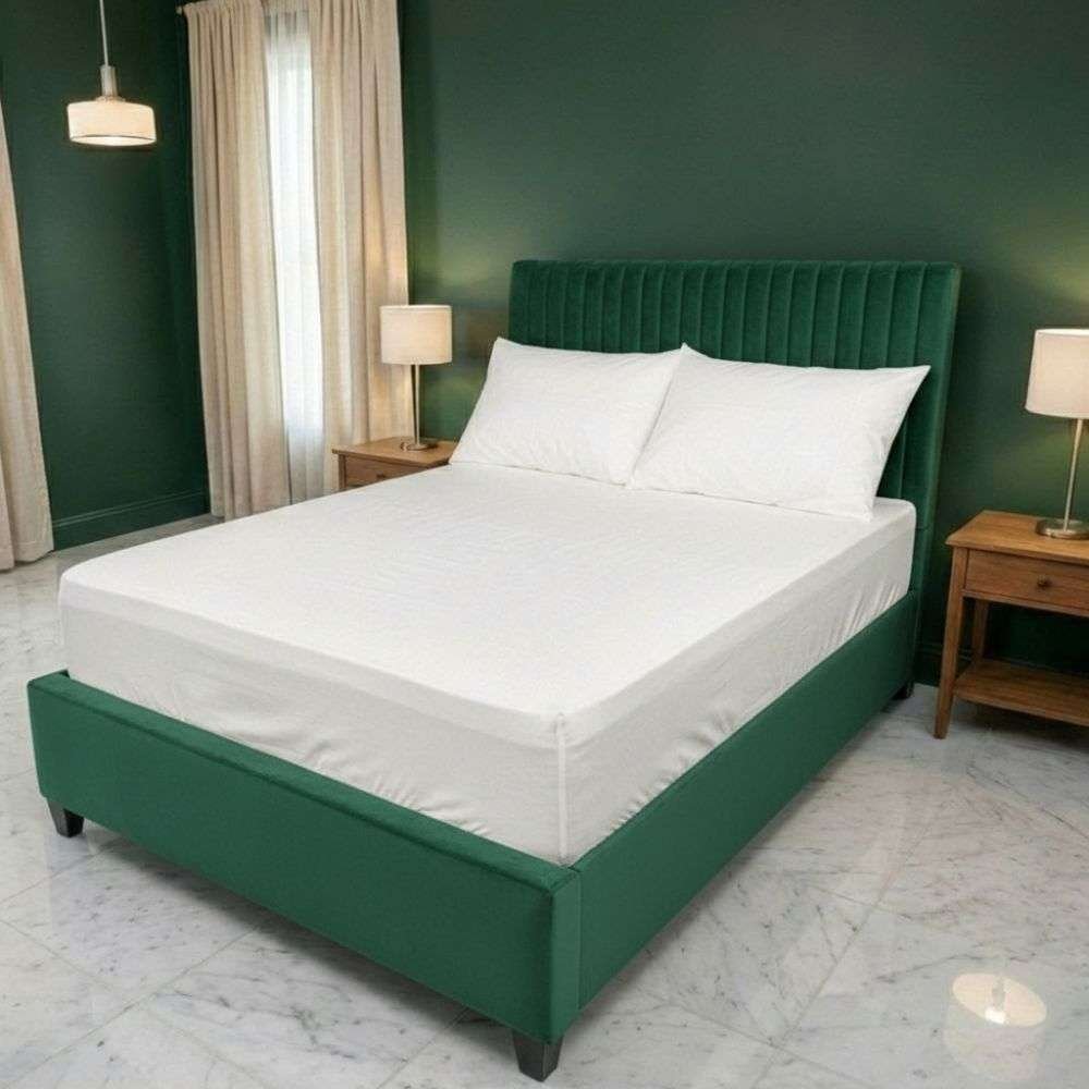 Plush Velvet Emerald Green