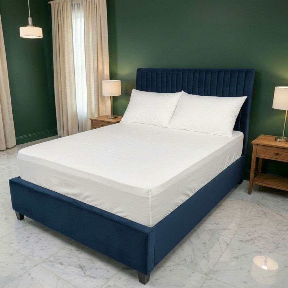 Plush Velvet Navy Blue