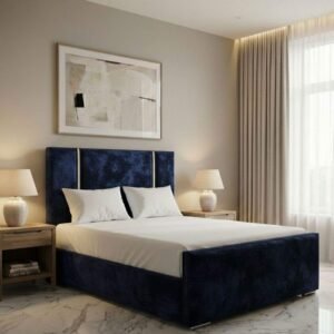 Plush Velvet Navy Blue