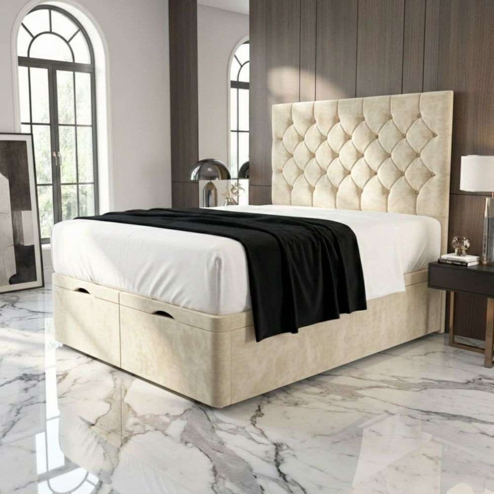 Cream Plush Velvet