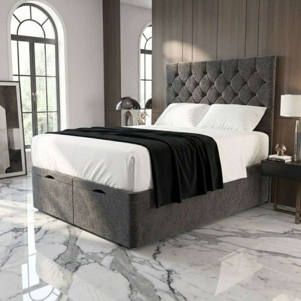Charcoal Chenille