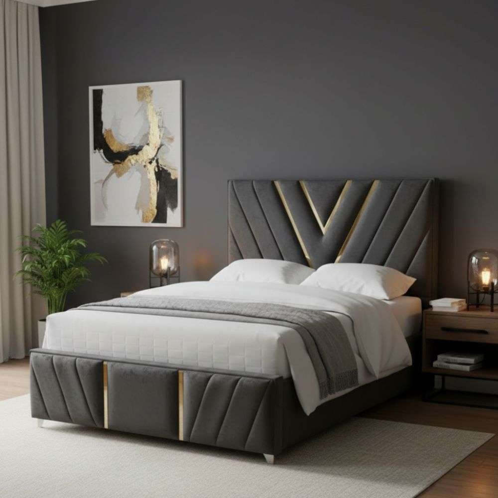 Plush Velvet Charcoal