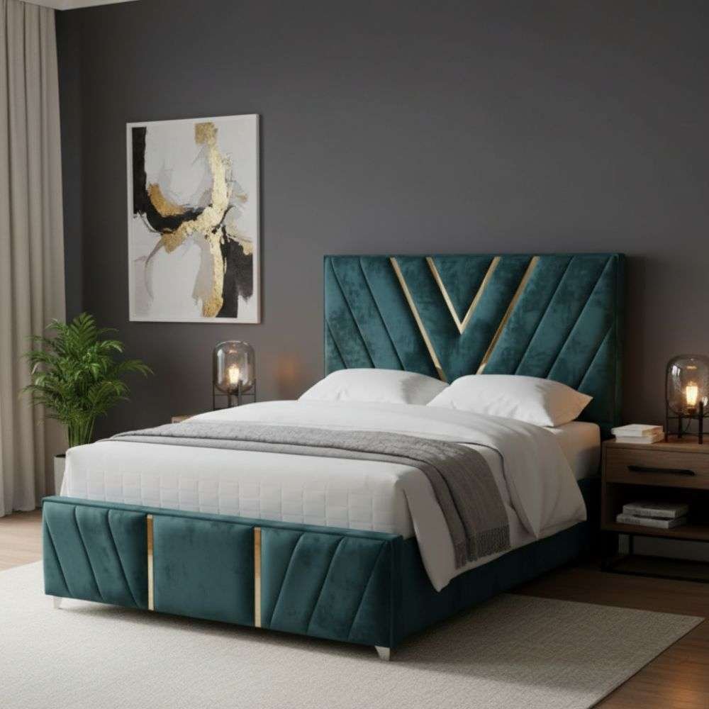 Teal Crush Velvet