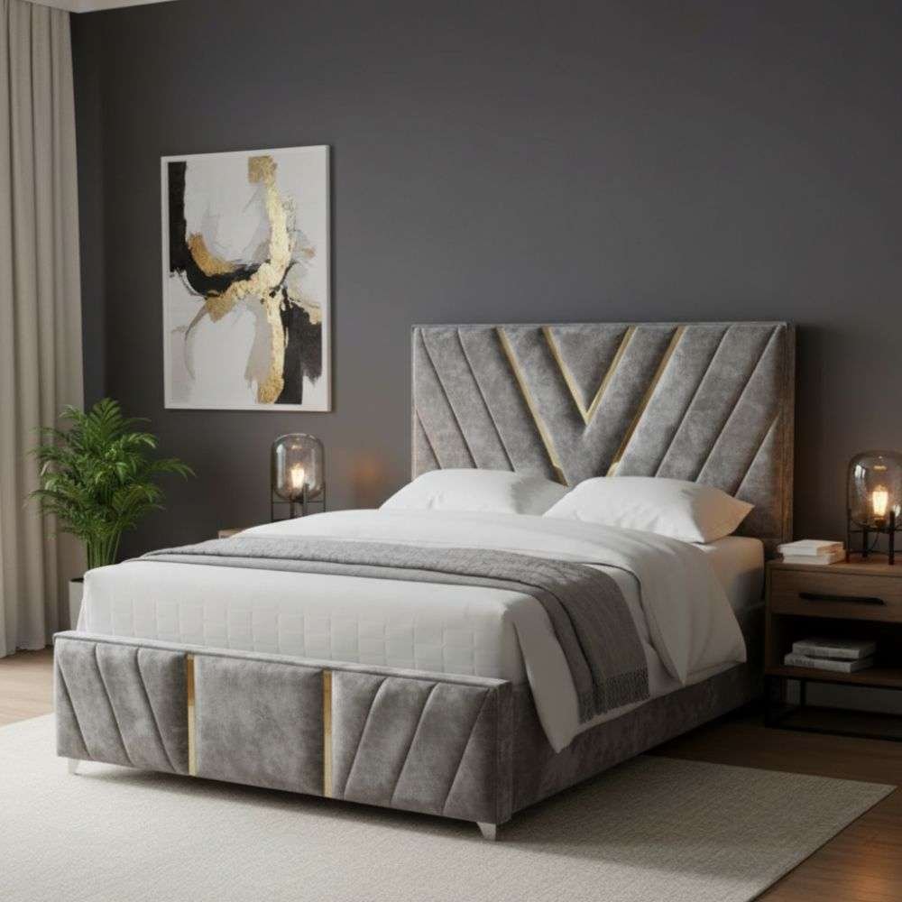 Plush Velvet Silver