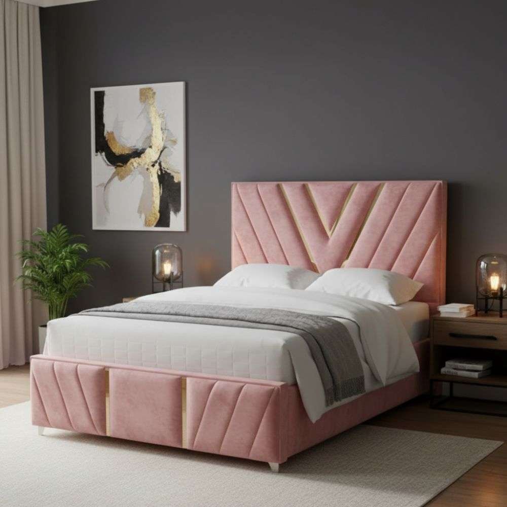 Plush Velvet Baby Pink