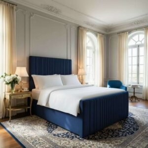 Plush Velvet Navy Blue