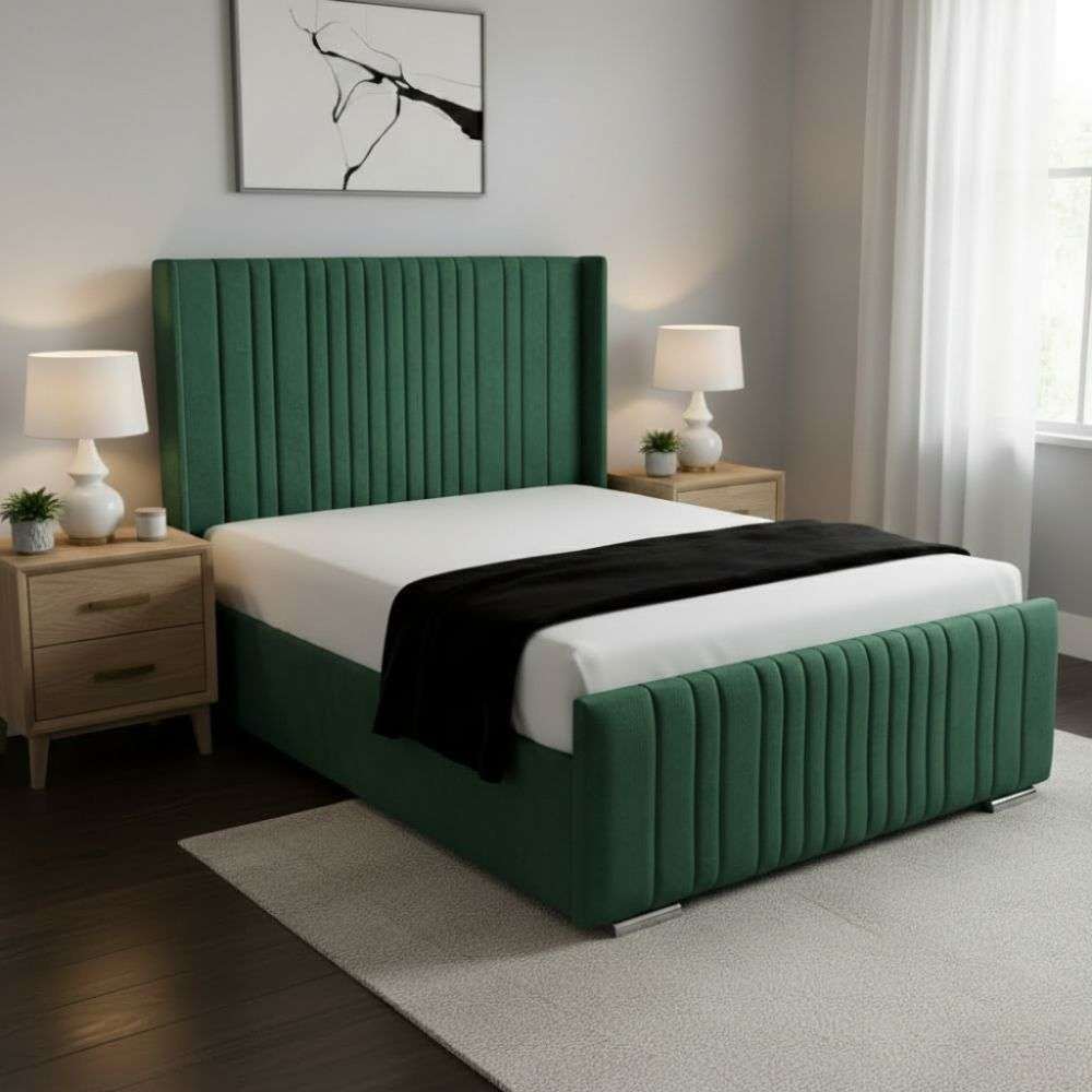 Plush Velvet Emerald Green