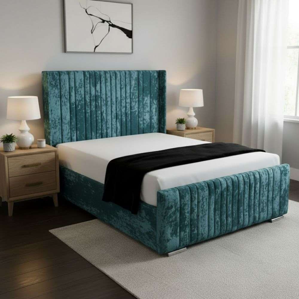 Teal Crush Velvet