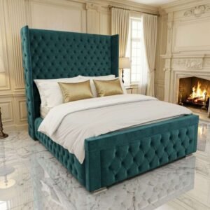 Plush Velvet Emerald Green
