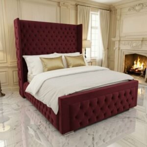 Burgundy Plush Velvet