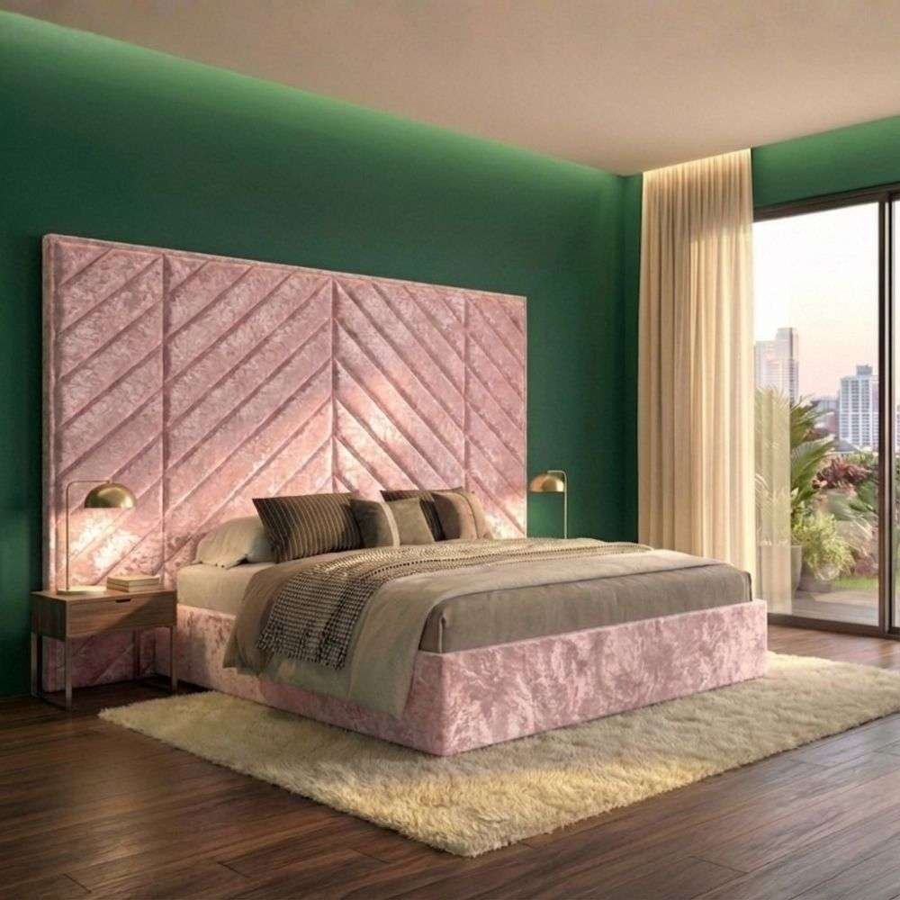 Baby Pink Crush velvet