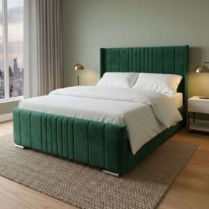 Plush Velvet Emerald Green