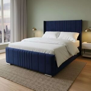 Plush Velvet Navy Blue