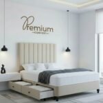 Zenora Divan Bed Set With Wooden Legs