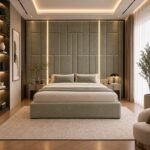 Grandora High Headboard Bed - Image 3